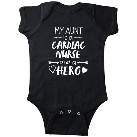 Inktastic My Aunt is a Cardiac Nurse and a Hero Gift Baby Boy or Baby Girl Bodysuit
Inktastic My Aunt is a Cardiac Nurse and a Hero Gift Baby Boy or Baby Girl Bodysuit