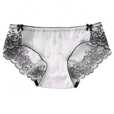 Women Bow Lace Floral Thin See-through Panties Sexy Bikini Low Waist Underwear Briefs
Women Bow Lace Floral Thin See-through Panties Sexy Bikini Low Waist Underwear Briefs