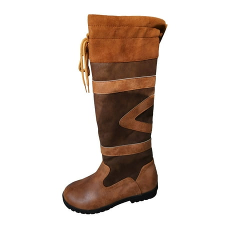Wesracia Boots For Women Winter Boots Warm Boots Lace Up Shoes Flat Style Color Blocking Front British Women s Women s Boots
Wesracia Boots For Women Winter Boots Warm Boots Lace Up Shoes Flat Style Color Blocking Front British Women s Women s Boots