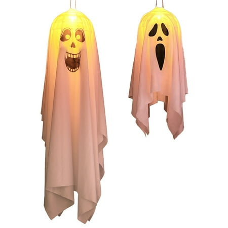 Pack of 2 Halloween Ghost Hanging Pendants Halloween Hanging Ghost with LED Lights Halloween Decoration Ghost Ghost Hanging Ghost Face with Lights Halloween Decoration Garden Inflatable(Package C)
Pack of 2 Halloween Ghost Hanging Pendants Halloween Hanging Ghost with LED Lights Halloween Decoration Ghost Ghost Hanging Ghost Face with Lights Halloween Decoration Garden Inflatable(Package C)
