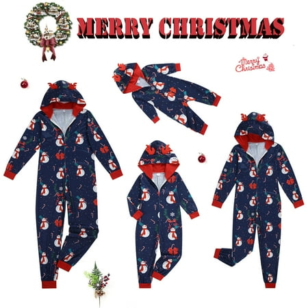 Christmas Family Matching Pajamas Hooded Romper Onesies Jumpsuit Holiday Loungewear Sleepwear Pjs for Adult Kids Baby
Christmas Family Matching Pajamas Hooded Romper Onesies Jumpsuit Holiday Loungewear Sleepwear Pjs for Adult Kids Baby