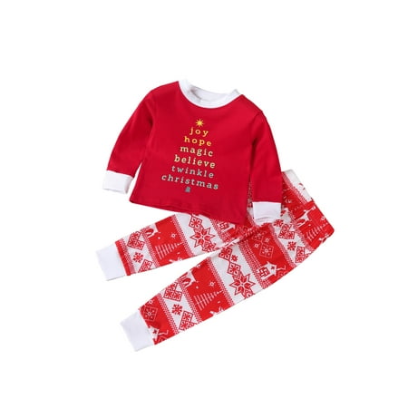Calsunbaby Unisex Kids Christmas Clothes Set Letter Print Long Sleeve O-neck Tops Snowflake Print Trousers 2Pcs Leisure Wear
Calsunbaby Unisex Kids Christmas Clothes Set Letter Print Long Sleeve O-neck Tops Snowflake Print Trousers 2Pcs Leisure Wear