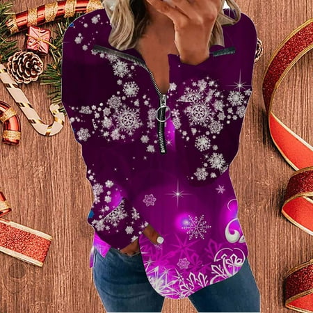 Zedker Sweatshirts Women Trendy Graphic Sweatshirts for Women Oversized Fashion Woman V-Neck Long Sleeve T-Shirt Autumn Print Loose Blouse Zipper Tops
Zedker Sweatshirts Women Trendy Graphic Sweatshirts for Women Oversized Fashion Woman V-Neck Long Sleeve T-Shirt Autumn Print Loose Blouse Zipper Tops