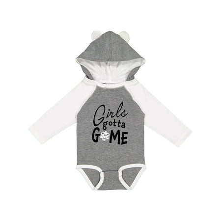 Inktastic Girls Gotta Game- twenty sider Gift Baby Girl Long Sleeve Bodysuit
Inktastic Girls Gotta Game- twenty sider Gift Baby Girl Long Sleeve Bodysuit
