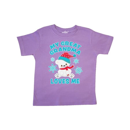 Inktastic Polar Bear My Great Grandma Loves Me in Santa Hat Gift Toddler Boy or Toddler Girl T-Shirt
Inktastic Polar Bear My Great Grandma Loves Me in Santa Hat Gift Toddler Boy or Toddler Girl T-Shirt