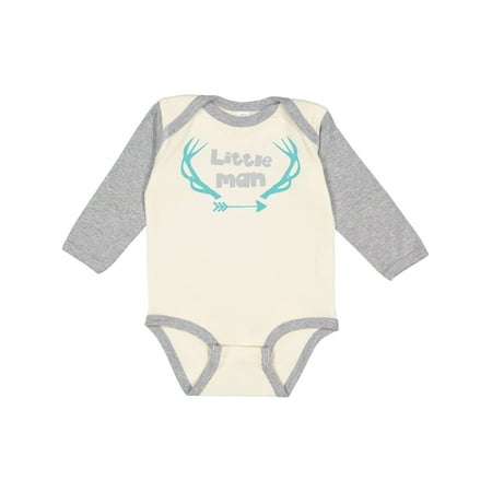 Inktastic Little Man Deer Antlers Arrow - Blue Gray Gift Baby Boy Long Sleeve Bodysuit
Inktastic Little Man Deer Antlers Arrow - Blue Gray Gift Baby Boy Long Sleeve Bodysuit