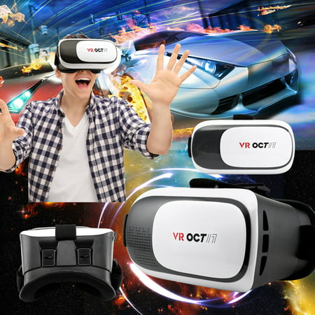 Oct17 VR 2.0 2nd Gen Virtual Reality 3D Glasses Goggle Headset Adjustable Focal Eye Pupil Distance Resin Lens For Smartphones IOS Android Iphone 6 plus Samsung Galaxy S6 Edge+