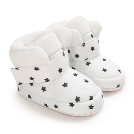Newborn Girls Boys Shoes Infant Snow Boots Winter Baby Boys Girl Shoes Soft Sole Star Print First Walker Toddler Plush Warm Prewalker Newborn Fleece Boots 0-18M
Newborn Girls Boys Shoes Infant Snow Boots Winter Baby Boys Girl Shoes Soft Sole Star Print First Walker Toddler Plush Warm Prewalker Newborn Fleece Boots 0-18M