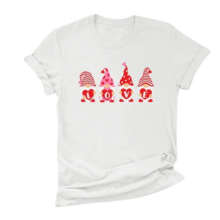 Ziloco Short Sleeve Round-Neck Blouses & Shirts Maternity Tank Top Women s Fashion Cute Dwarf Love Print Short Sleeve T-shirt Casual Blouse Women S Blouses
Ziloco Short Sleeve Round-Neck Blouses & Shirts Maternity Tank Top Women s Fashion Cute Dwarf Love Print Short Sleeve T-shirt Casual Blouse Women S Blouses