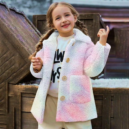 Toddler Girls Coats & Jackets Autumn Winter Tie Dye Windproof Thicken Warm Button Girls Outdoor Jackets & Outerwear Daily-Wear
Toddler Girls Coats & Jackets Autumn Winter Tie Dye Windproof Thicken Warm Button Girls Outdoor Jackets & Outerwear Daily-Wear
