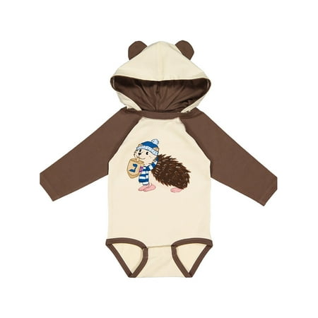 Inktastic Hanukkah Hedgehog in Scarf and Hat in Dreidel Gift Baby Boy or Baby Girl Long Sleeve Bodysuit
Inktastic Hanukkah Hedgehog in Scarf and Hat in Dreidel Gift Baby Boy or Baby Girl Long Sleeve Bodysuit