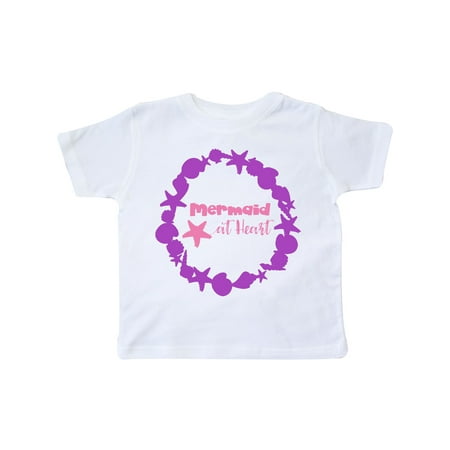 Inktastic Mermaid At Heart Seashell Starfish - Pink Purple Gift Toddler Toddler Girl T-Shirt
Inktastic Mermaid At Heart Seashell Starfish - Pink Purple Gift Toddler Toddler Girl T-Shirt