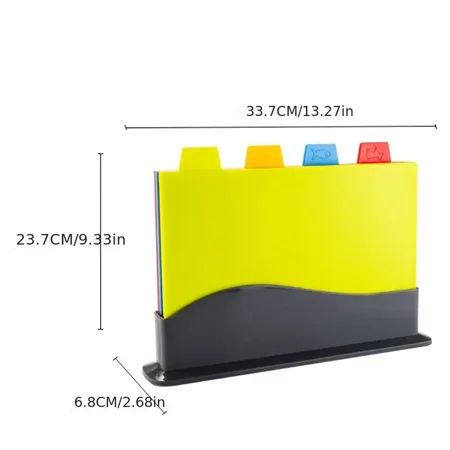 5pcs Cutting Board Chopping Board Set With Handle And Holder Thickened Colorful Cutting Board Home Kitchen Tools
5pcs Cutting Board Chopping Board Set With Handle And Holder Thickened Colorful Cutting Board Home Kitchen Tools
