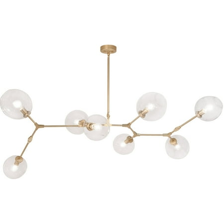 Chandeliers 8 Light Fixtures With Brushed Brass Finish A19 Bulb Type 34 480 Watts
Chandeliers 8 Light Fixtures With Brushed Brass Finish A19 Bulb Type 34 480 Watts