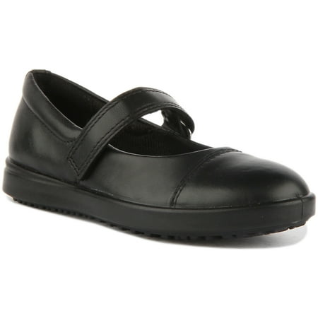 Ecco Elli Kid s EVA Sole Mary Jane Style Shoes In Black Size 10