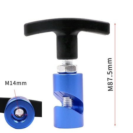 2 IN 1 Engine Spark Plug Gap Tool Clearance Tool Car Lift Support Clamp Hood