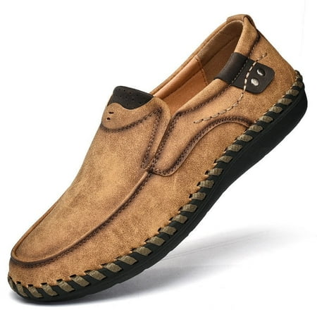 Men s Fashion Casual Shoes Summer Slip-On Handmade Footwear Comfortable Driving Male Loafers Big size 38-48 Brown
Men s Fashion Casual Shoes Summer Slip-On Handmade Footwear Comfortable Driving Male Loafers Big size 38-48 Brown