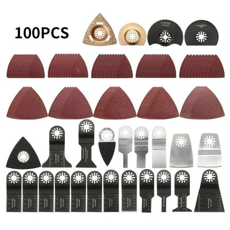 100 Pcs/set Oscillating Saw Discs Set Oscillating Sanding Pad Sanding Sheet Polishing Tools Kit
100 Pcs/set Oscillating Saw Discs Set Oscillating Sanding Pad Sanding Sheet Polishing Tools Kit