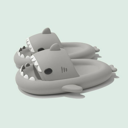 QWZNDZGR Winter Furry Shark Slippers Gradient Warm Plush Slides Couple Home Shoes Household Waterproof Cartoon Indoor Thick Sole Slipper
QWZNDZGR Winter Furry Shark Slippers Gradient Warm Plush Slides Couple Home Shoes Household Waterproof Cartoon Indoor Thick Sole Slipper