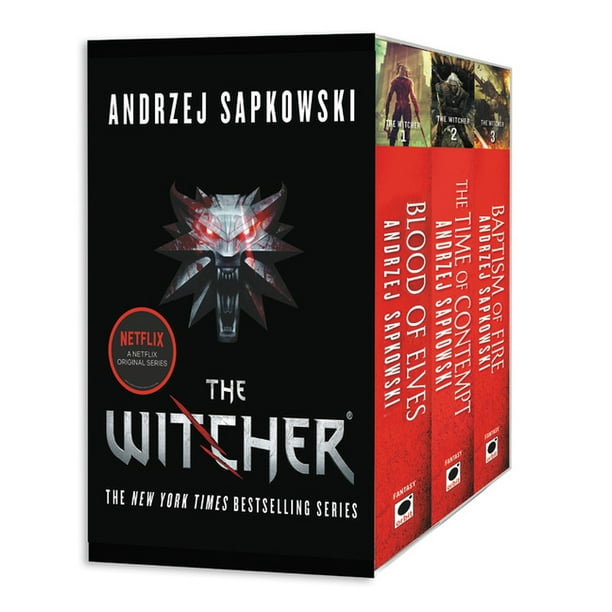 The Witcher Boxed Set: Blood of Elves, The Time of Contempt, Baptism of Fire