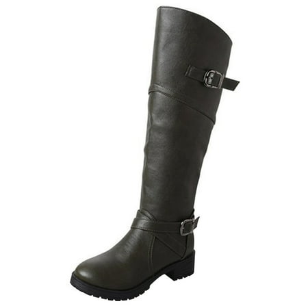 Cowgirl Knee-High Riding Boots Women PU Leather Low Heel Warm Coldproof Booties 42
Cowgirl Knee-High Riding Boots Women PU Leather Low Heel Warm Coldproof Booties 42