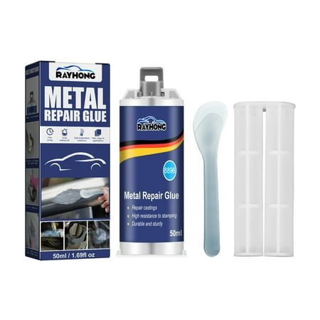Metal Casting Glue Welding Glue High Temperature Resistant Metal Casting Trachoma Porosity Crack Electric Welding Strong Glue on Clearance