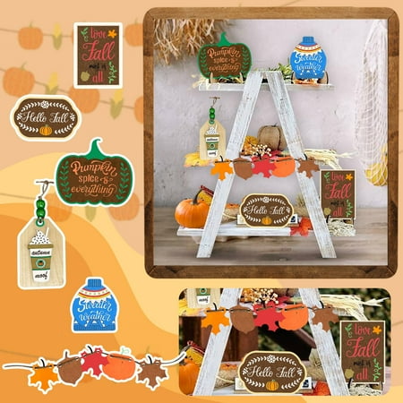 BFYSFBAIG Fall Layered Tray Decor Thanksgiving Sign Ornament Farmhouse Fall Supplies
BFYSFBAIG Fall Layered Tray Decor Thanksgiving Sign Ornament Farmhouse Fall Supplies