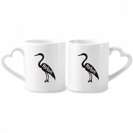 Grey Heron Black And White Animal Couple Porcelain Mug Set Cerac Lover Cup Heart Handle
Grey Heron Black And White Animal Couple Porcelain Mug Set Cerac Lover Cup Heart Handle