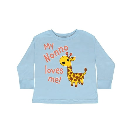 Inktastic My Nonno Loves me- cute giraffe Gift Toddler Boy or Toddler Girl Long Sleeve T-Shirt
Inktastic My Nonno Loves me- cute giraffe Gift Toddler Boy or Toddler Girl Long Sleeve T-Shirt
