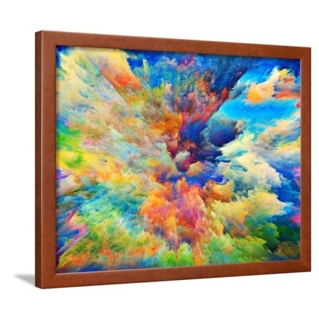 What Colors May Come Framed Print Wall Art By agsandrew