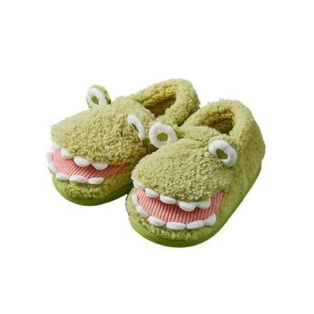 Daeful Girls Wear-Resistant Slip On Animal Plush Slipper House Cute Fuzzy Slippers Indoor Breathable Anti-Slip Home Shoes Warm Shoes-green 8C
Daeful Girls Wear-Resistant Slip On Animal Plush Slipper House Cute Fuzzy Slippers Indoor Breathable Anti-Slip Home Shoes Warm Shoes-green 8C