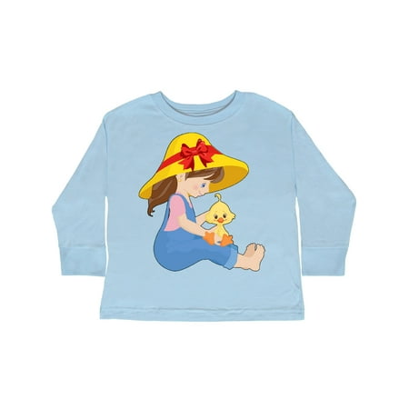 Inktastic Farming Girl with Baby Chick Gift Toddler Toddler Girl Long Sleeve T-Shirt
Inktastic Farming Girl with Baby Chick Gift Toddler Toddler Girl Long Sleeve T-Shirt