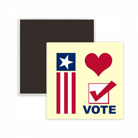 I Love Democratic Vote Election Square Ceracs Fridge Magnet Keepsake Memento
I Love Democratic Vote Election Square Ceracs Fridge Magnet Keepsake Memento