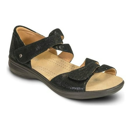 Women s Revere Comfort Shoes Geneva Hook and Loop Sandal