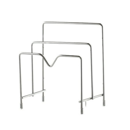 NICEXMAS Multifunctional Stainless Steel Bakeware Rack Pot Lid Rack Holder Organizer Cutting Board Rack Pantry Rack - 3 Layers
NICEXMAS Multifunctional Stainless Steel Bakeware Rack Pot Lid Rack Holder Organizer Cutting Board Rack Pantry Rack - 3 Layers