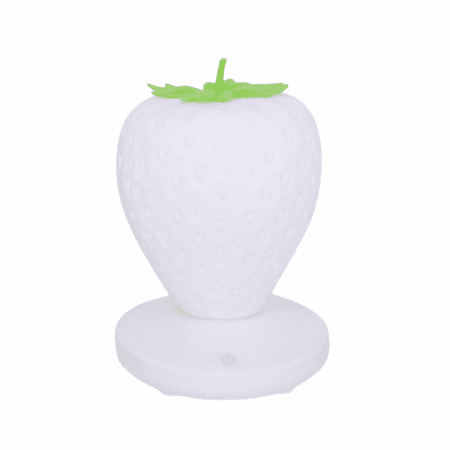 Strawberry Night Light Cute Silicone Strawberry Bedroom Led Touch Control Dimmable Night Light Bedside Color Changing Lamp(White)
Strawberry Night Light Cute Silicone Strawberry Bedroom Led Touch Control Dimmable Night Light Bedside Color Changing Lamp(White)