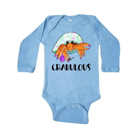 Inktastic Crabulous Cute Hermit Crab with Purple Nail Polish Gift Baby Boy or Baby Girl Long Sleeve Bodysuit
Inktastic Crabulous Cute Hermit Crab with Purple Nail Polish Gift Baby Boy or Baby Girl Long Sleeve Bodysuit