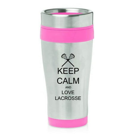 Hot Pink 16oz Insulated Stainless Steel Travel Mug Z1230 Keep Calm and Love Lacrosse
Hot Pink 16oz Insulated Stainless Steel Travel Mug Z1230 Keep Calm and Love Lacrosse
