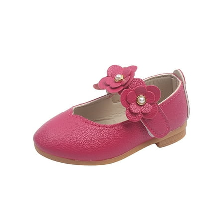 Wazshop Girl s Flats Soft Sole Mary Jane Magic Tape Princess Shoe Slip Resistant Comfort Loafers Children Dress Shoes Round Toe Breathable Rose Red 11.5C
Wazshop Girl s Flats Soft Sole Mary Jane Magic Tape Princess Shoe Slip Resistant Comfort Loafers Children Dress Shoes Round Toe Breathable Rose Red 11.5C
