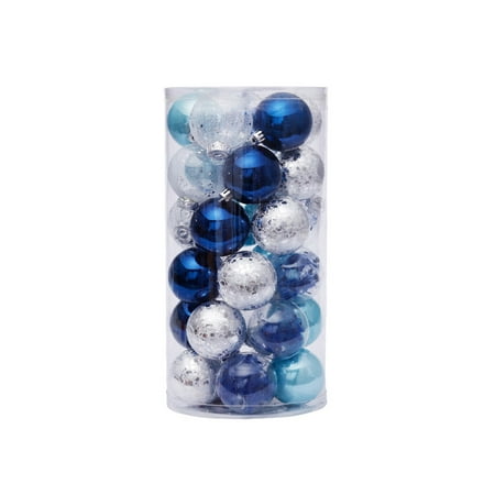 dido Pack of 30 Christmas Balls Atmospheres Decorative Ornament Party Festival Prop Indoor Garden Decoration Pendants Home 6cm
dido Pack of 30 Christmas Balls Atmospheres Decorative Ornament Party Festival Prop Indoor Garden Decoration Pendants Home 6cm