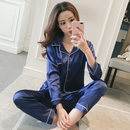 2PCS Pajamas Set Satin Pyjamamas Lace Patchwork Bril Wedding Nightwear Rayon Home Wear Nighty&Robe Suit
2PCS Pajamas Set Satin Pyjamamas Lace Patchwork Bril Wedding Nightwear Rayon Home Wear Nighty&Robe Suit