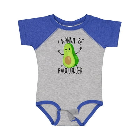 Inktastic I Wanna Be Avocuddled Gift Baby Boy or Baby Girl Bodysuit