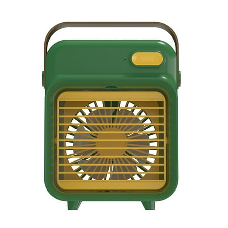 iaksohdu 2400mAh Air Cooler Retro Style Rechargeable 3 Wind Speed Desktop Portable Air Conditioning Fan for Bedroom
iaksohdu 2400mAh Air Cooler Retro Style Rechargeable 3 Wind Speed Desktop Portable Air Conditioning Fan for Bedroom