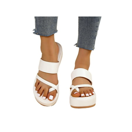 Woobling Ladies Platform Sandals Beach Flip-flops Summer Slides Outdoor Casual Shoe Lightweight Slippers Slip On Non-slip Beige 5
Woobling Ladies Platform Sandals Beach Flip-flops Summer Slides Outdoor Casual Shoe Lightweight Slippers Slip On Non-slip Beige 5