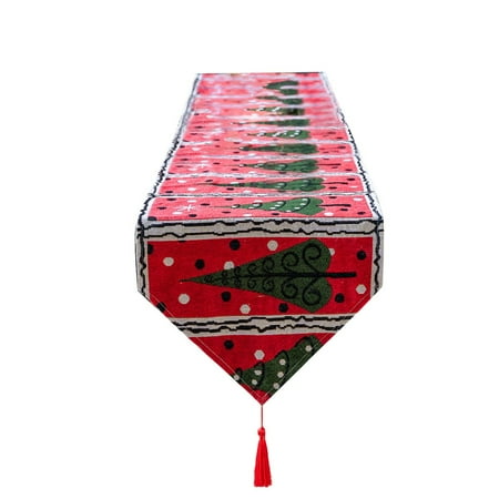 Christmas Table Runner Seasonal Winter Christmas Holiday Farmhouse Style Table Decorations Holiday Supplies Decorative Table Banner C
Christmas Table Runner Seasonal Winter Christmas Holiday Farmhouse Style Table Decorations Holiday Supplies Decorative Table Banner C