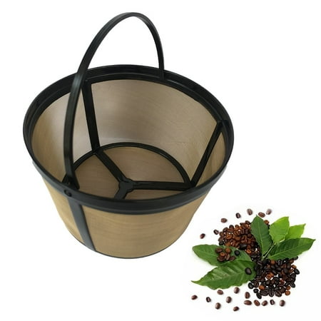 BCLONG Universal Coffee Filter Reusable Stainless Steel Coffee Mesh Basket Cup Golden
BCLONG Universal Coffee Filter Reusable Stainless Steel Coffee Mesh Basket Cup Golden