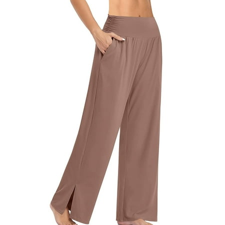Capreze Bootcut Yoga Workout Pant for Women Comfy Pajamas Wide Leg Pjs Bottoms Casual Side Split Jogger Lounge Pant Pocket
Capreze Bootcut Yoga Workout Pant for Women Comfy Pajamas Wide Leg Pjs Bottoms Casual Side Split Jogger Lounge Pant Pocket