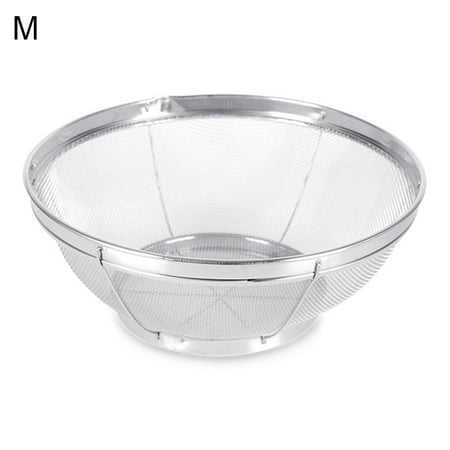 dianhelloya Kitchen Rice Sieve Washing Bowl Food Vegetables Cleaning Strainer Drain Basket
