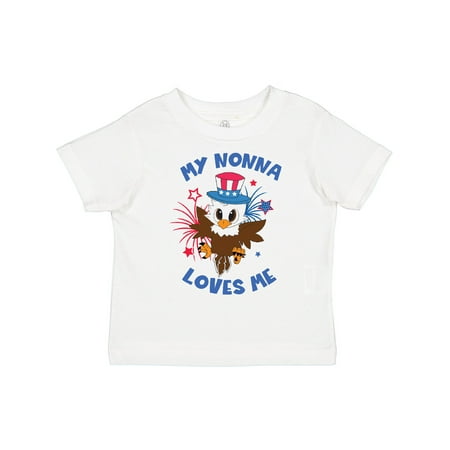 Inktastic 4th of July My Nonna Loves Me Cute Patriotic Baby Eagle Gift Toddler Boy or Toddler Girl T-Shirt
Inktastic 4th of July My Nonna Loves Me Cute Patriotic Baby Eagle Gift Toddler Boy or Toddler Girl T-Shirt