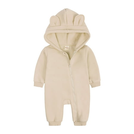 Baby Boys Girl Jumpsuit Hooded Rompers Pure Cotton Onesies Outwear Outfits Newborn Crawl Suit 1 Piece Set for 3M-12M
Baby Boys Girl Jumpsuit Hooded Rompers Pure Cotton Onesies Outwear Outfits Newborn Crawl Suit 1 Piece Set for 3M-12M